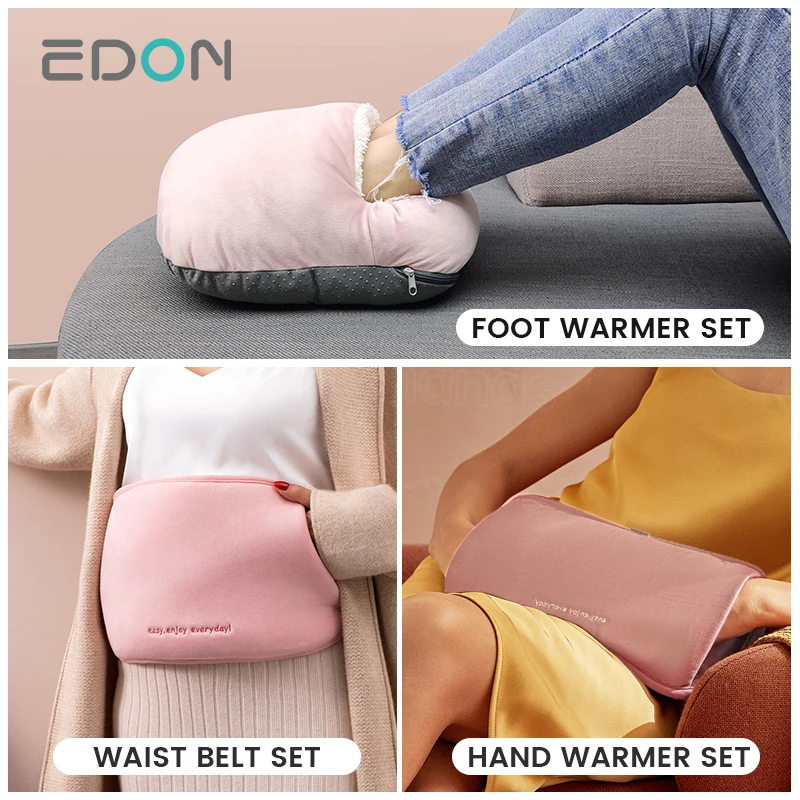 Custom Electric Velvet Hot Water Bag Bottle Packaging Box Hot Hands Warmers for Baby Children