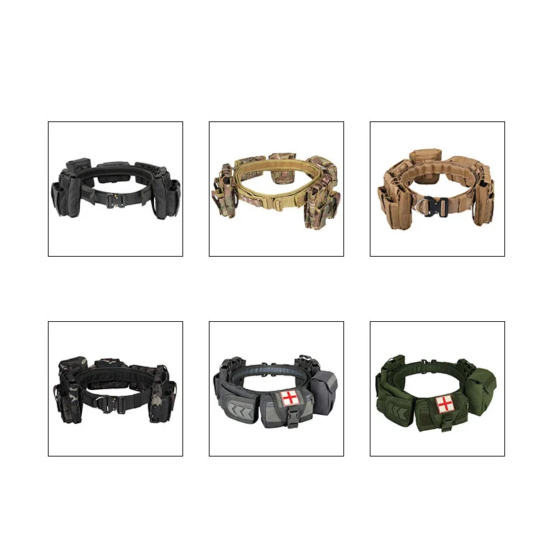High-quality Durable Waterproof Quick Detachable and Adjustable Security Patrol Multifunctional Waist Belt