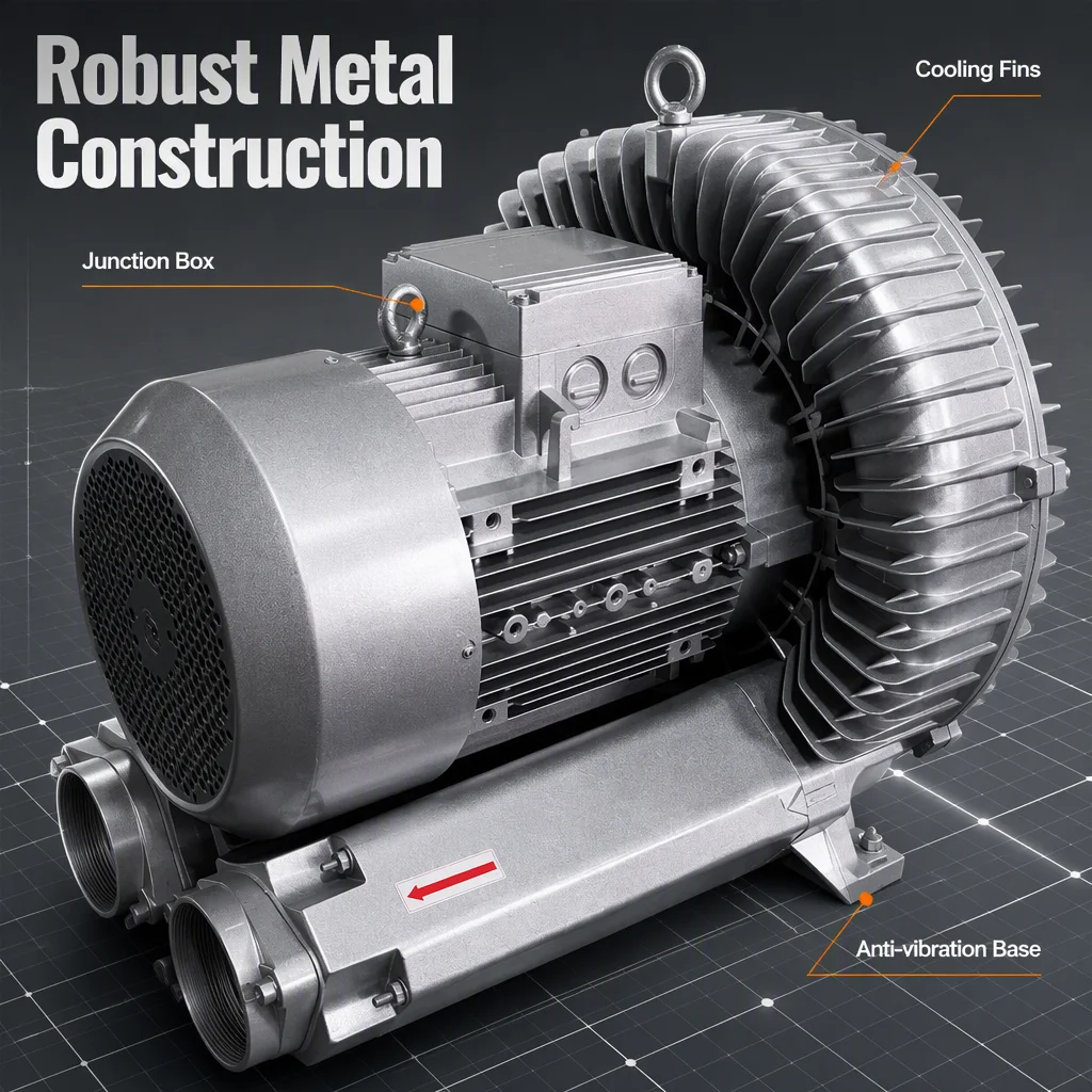 Ring Blower, 7.5kW, CNC - detail 8