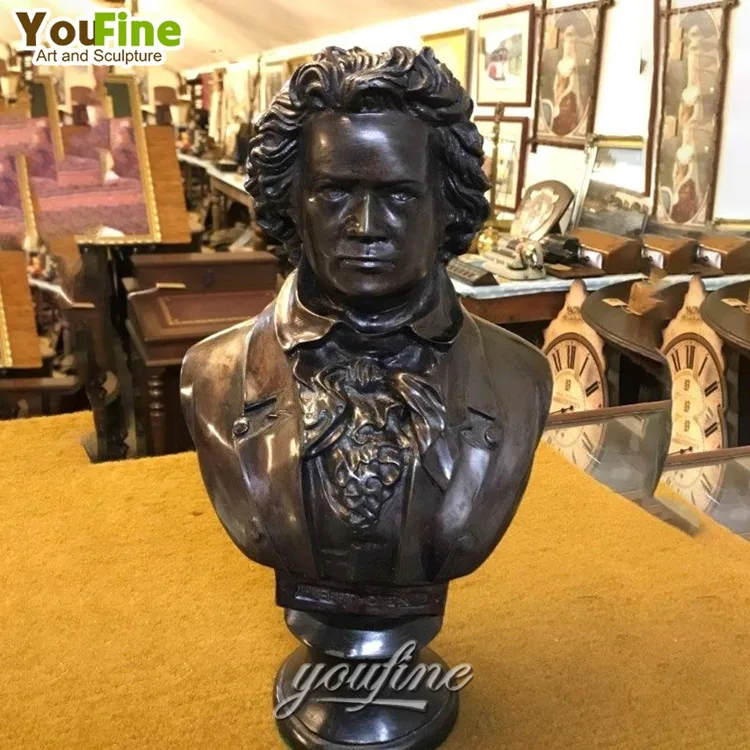 ベートーヴェンのブロンズバスト像 150cm 高さ 可 Customized