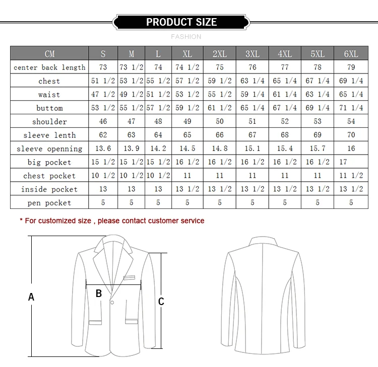 Men's Slim Fit 3 Piece Suit Single Breasted Blazer For Men Hot Sell ...