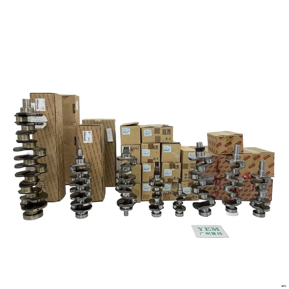 Excellent Quality V2203 V2403 V2607 V3300 Crankshaft for Kubota Engine Repair Kit