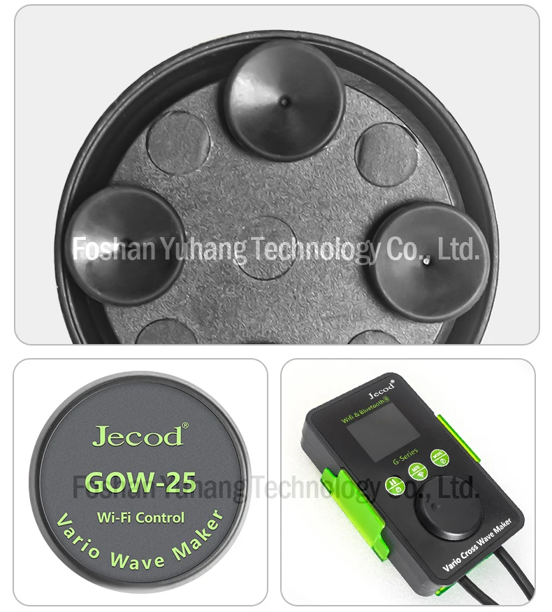 Jecod 2026 GOW Series Modern Desktop Smart Eco-Friendly Plastic Wireless Bluetooth/WiFi Variable-Frequency Aquarium Box product detail 17