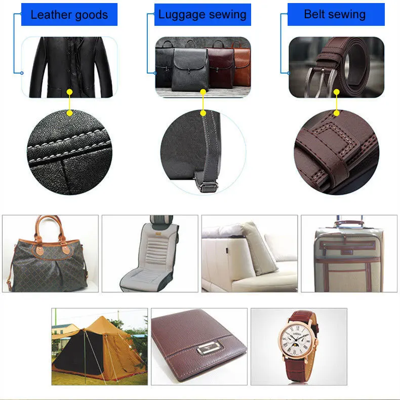 Programmable Pattern Sewing Machine Webbing logo Sewing Machine Safety Belt Heavy Material Sewing Machine