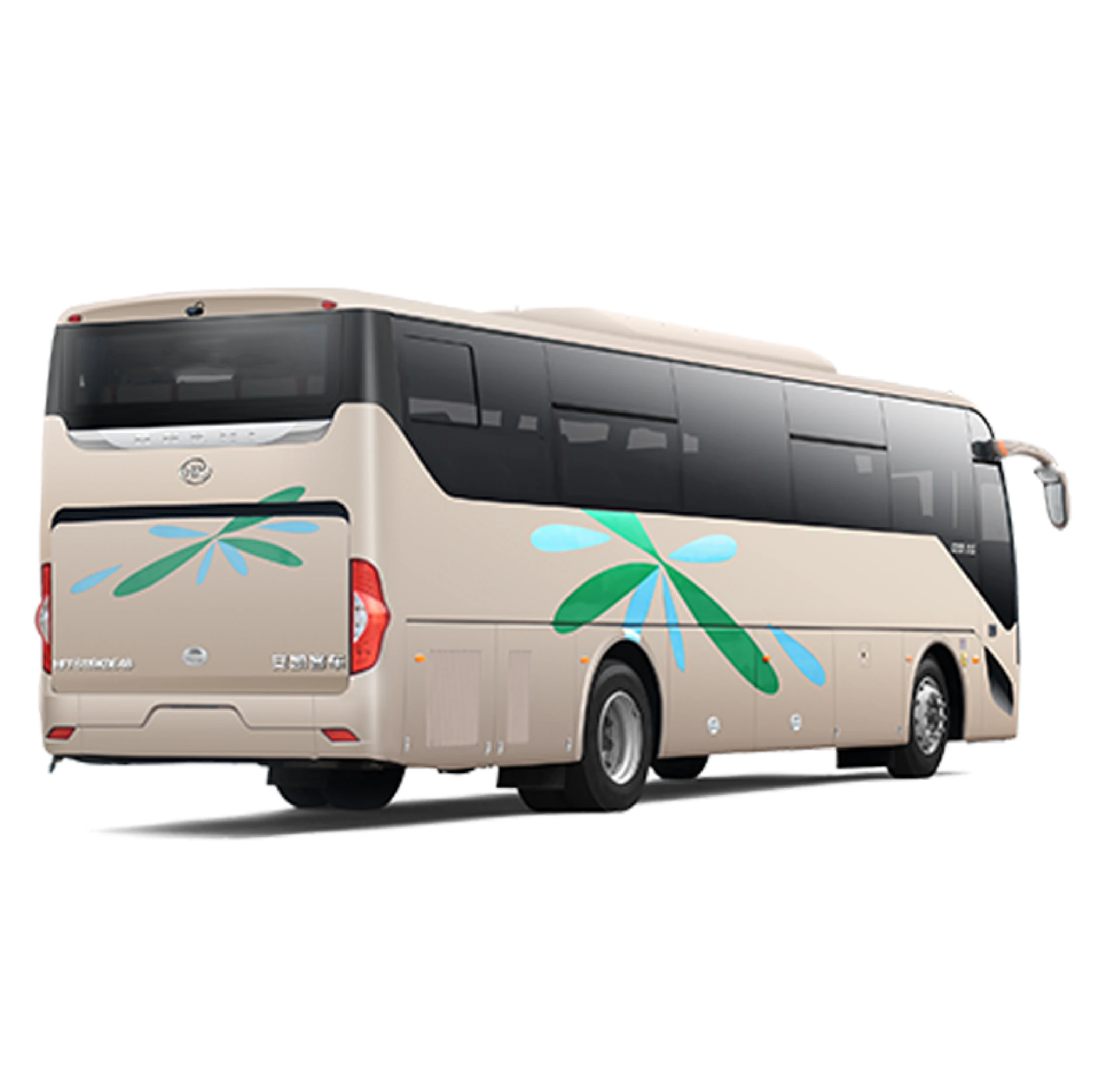 New Energy Bus Electric Coach Luxury Ankai A6 Bus 24/50 Seats 380km EV Range 245kw with CATL Battery details