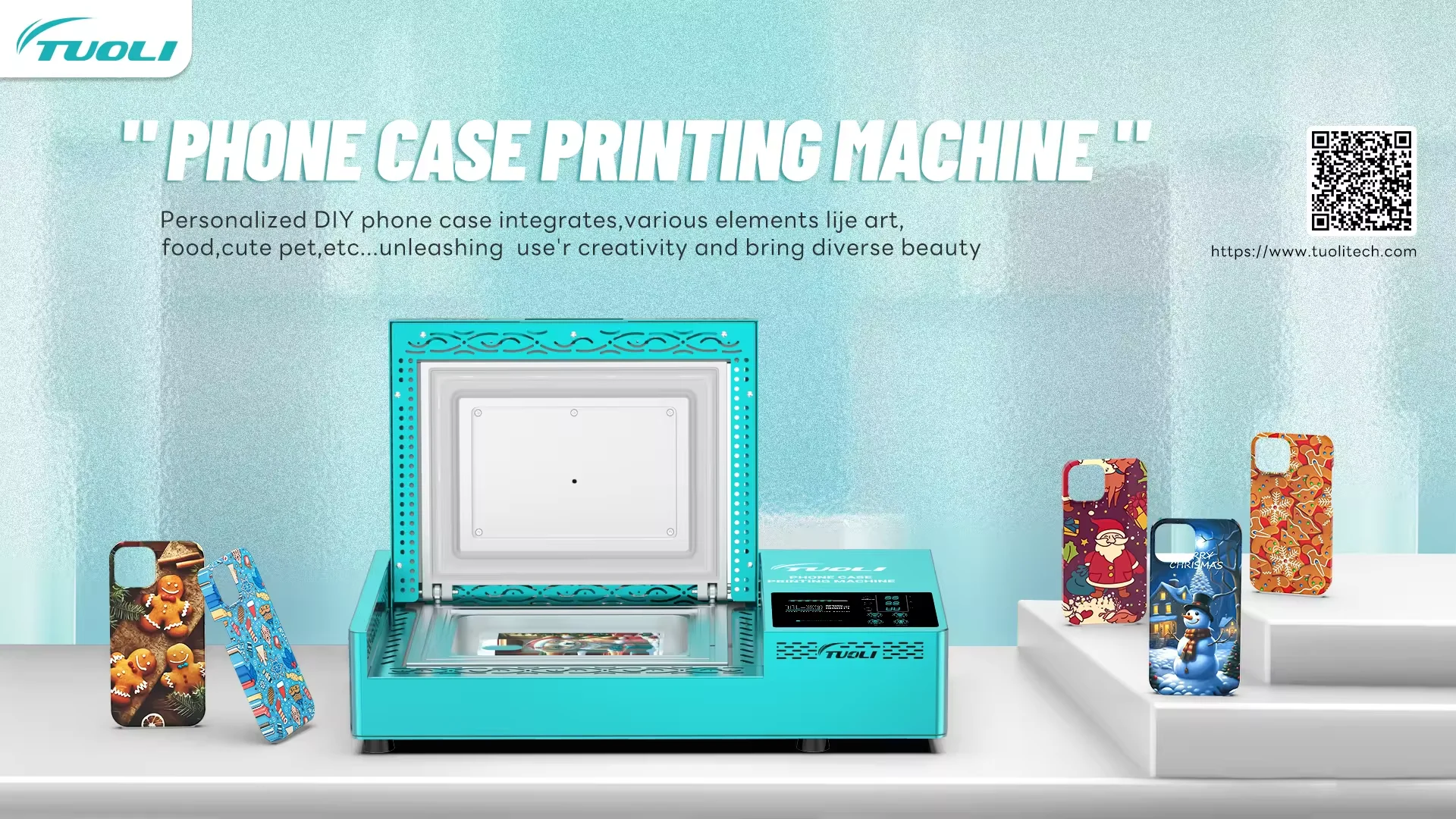 Mobile Phones Case Making Machine TuoLi Factory's New 3D Phone Case Sublimation Heat Transfer Machine ...