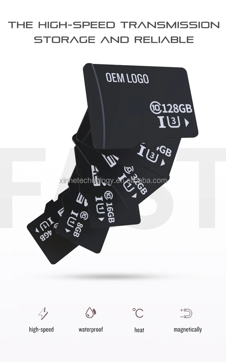 Class 10 TF memory cards for monitor phone camera dash cam 32GB 64GB 12GGB 256GB 512GB full and real capacity - ANKUX.COM