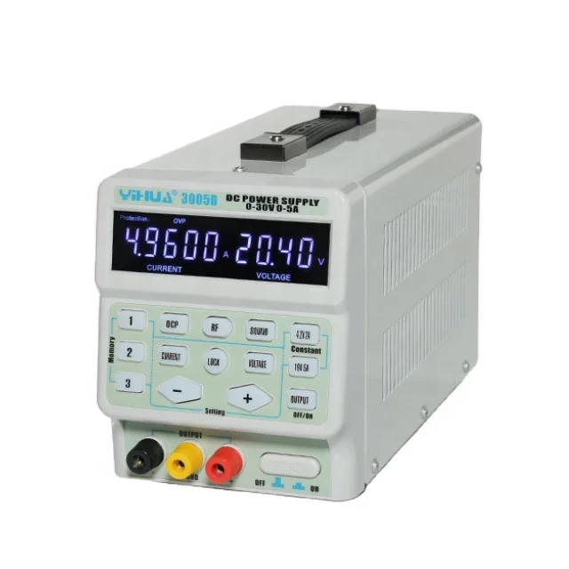 YIHUA 3005D Precision Variable Adjustable 30V 5A Single Output Switch Regulated DC Power Supply