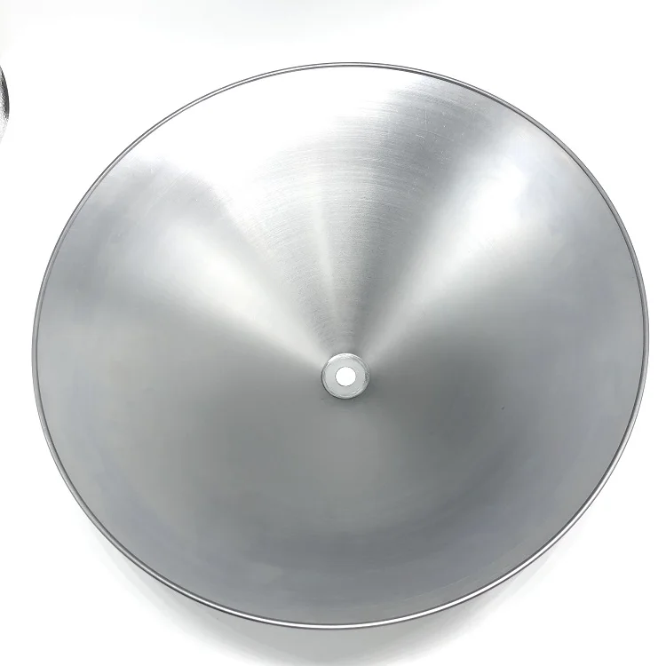Light Cover OEM Fabrication Deep Drawn Parts Metal Spinning Spun Parts Aluminum Steel Cones Lighting Lampshade
