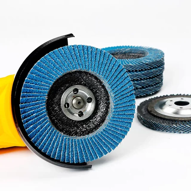 Factory Prices Customizable 4-Flap Disc Abrasive Aluminium Oxid Wheel for Sander OEM Supported