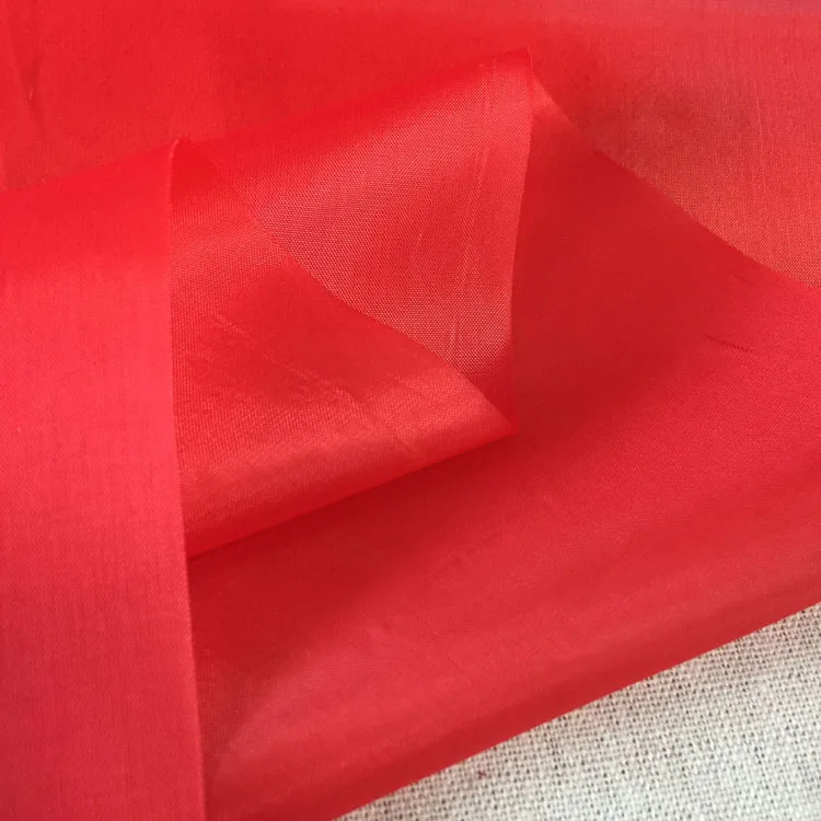 190t полиэстер, тафта, ткани, свадебные флаги, красная ткань