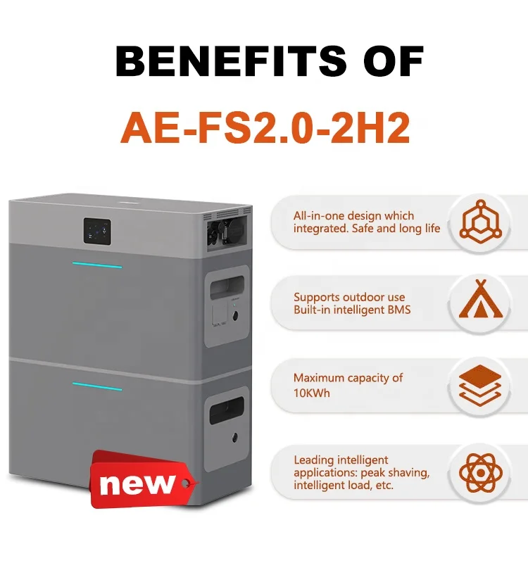 Deye ESS AE-FS2.0-2H2 AC Coupled Balcony Energy Storage System All in One with Inverter and 10kWh Lithium Ion Batteries
