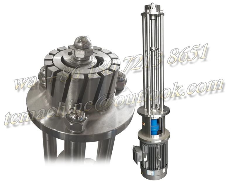 Гомогенизатор 3HP SS316 гомогенизатор Миксер с высоким сдвигом для крема геля моющего