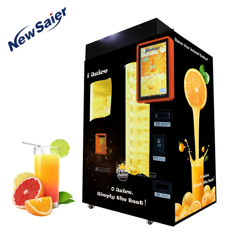 Freshly Squeezed Orange Juice Vending Machines for Companies
