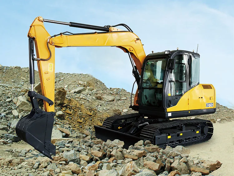 New Arrival 75 ton mining crawler heavy excavators XE750D for Road Construction