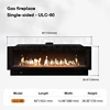 60 inch L1524-H720-D380mm