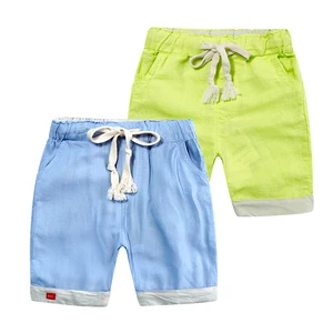 Wholesale Kid Summer Wear Cotton And Polyester Shorts Direct Buy China
