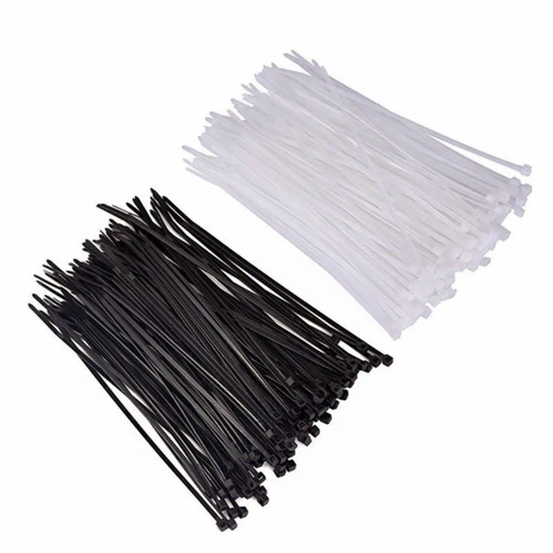 China Low Price ZDS-4.8*350 Black Nylon Cable Zip Ties Black Cable Ties