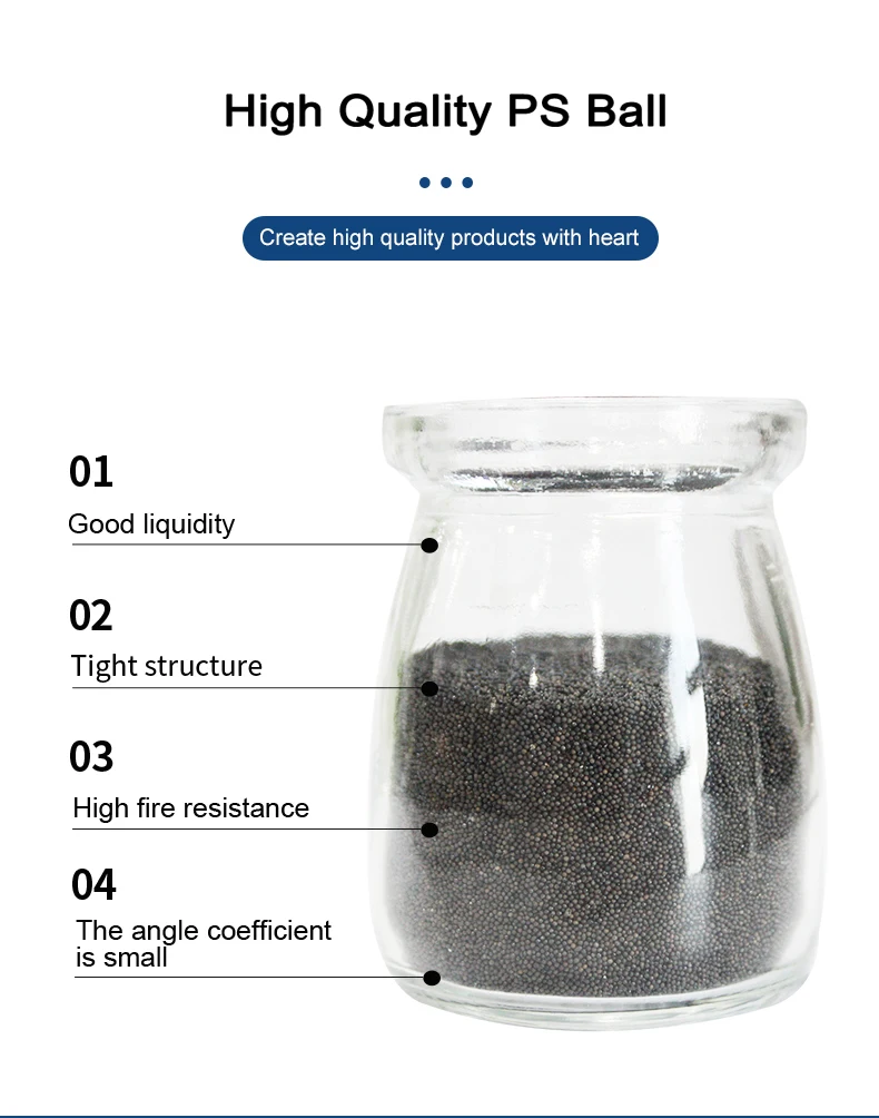 Ps Ball Grit Manufacturer Provide Wholesale Price Of Casting Blasting Abrasive Material Precious