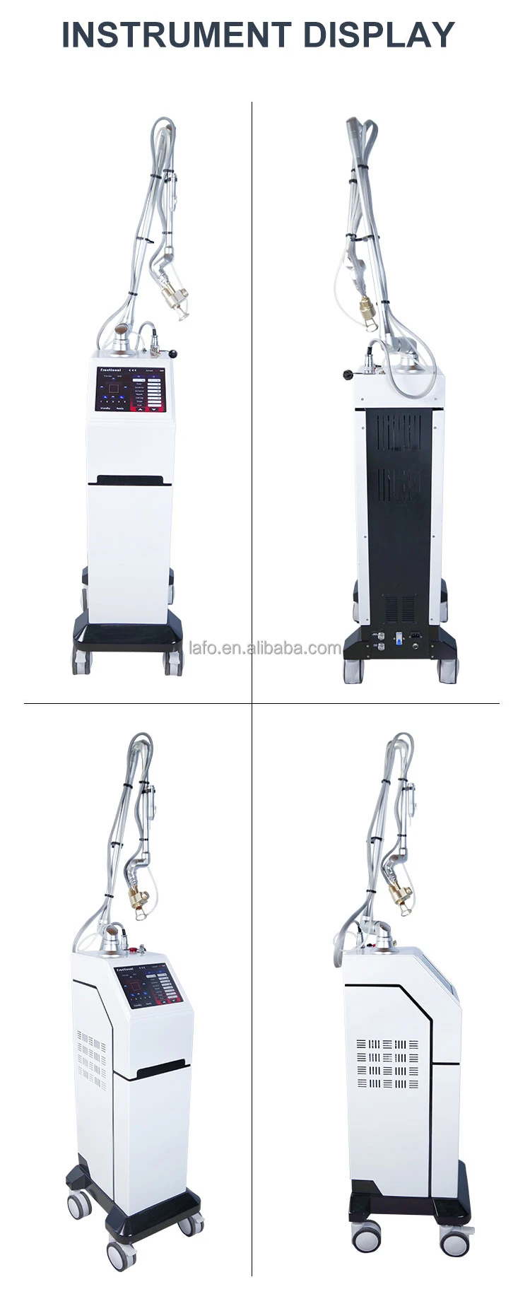 CE Approved l Tightening Facial Skin Rejuvenation RF Tube Fractional Co2 Laser Machine