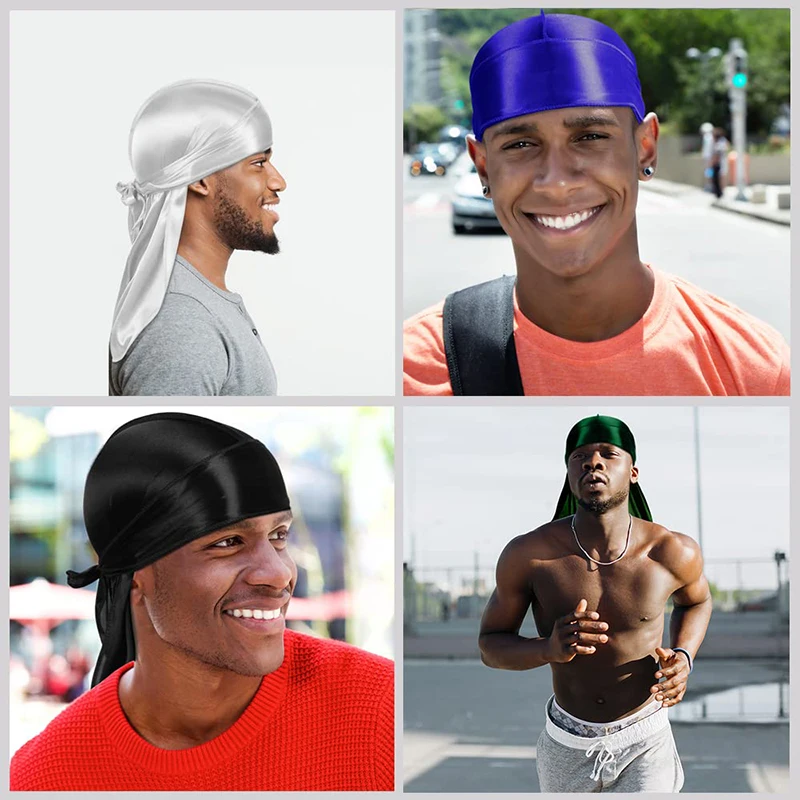 Shop Wholesale Unisex Designer Durag Vendor Silk Du Rags