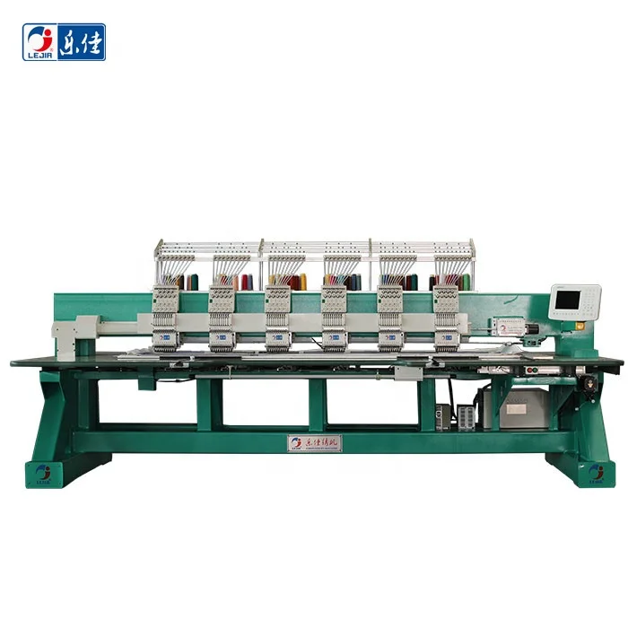 Dahao Computer High Speed 9 Needle Tajima Industrial Computerized Flat Embroidery Machines