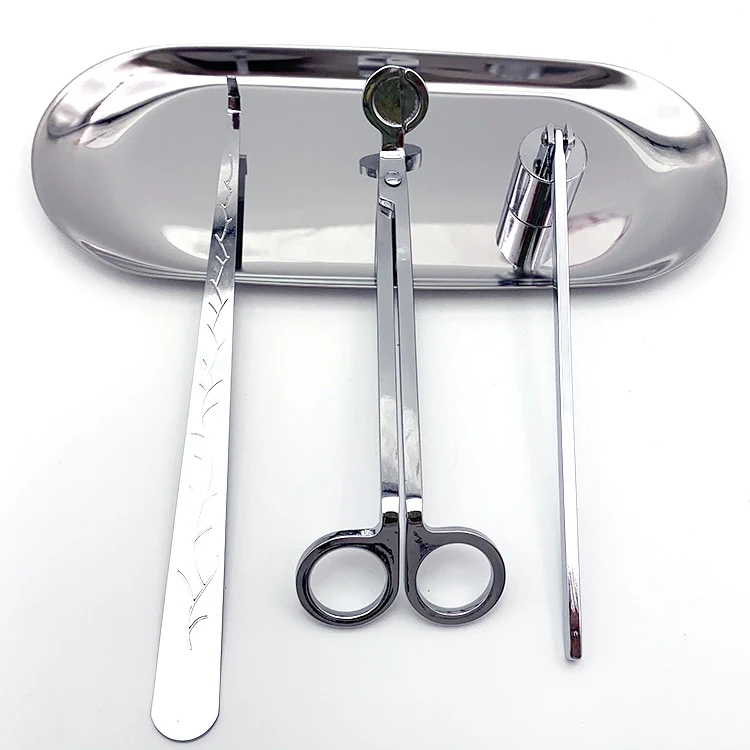 Lighter Candle Care Kit Black Gold Rose Silver Bulk Candle Tools Set