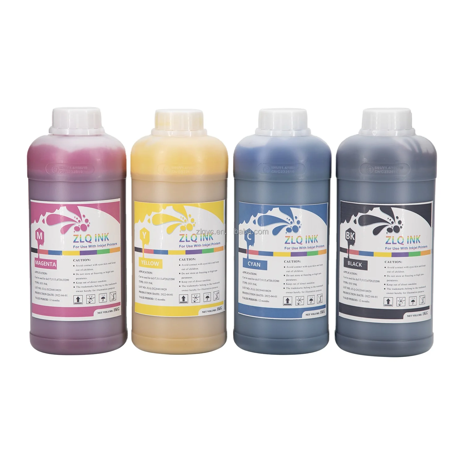 5色 YMCKW デジタル印刷 水性インク 1000ml XP600 I3200対応| Alibaba.com