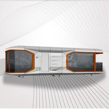 Cymdin Prefab House Space Capsule Bed Cabin Hotel Container Home Sleep Pod Outdoor Mobile Tiny House Luxury Capsule House