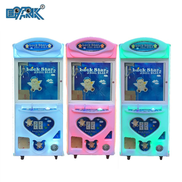 Factory Wholesale Coin Operated Prize Vending Game Machine for Sale Arcade Led Candy Crane Toy Claw Machine Malaysia