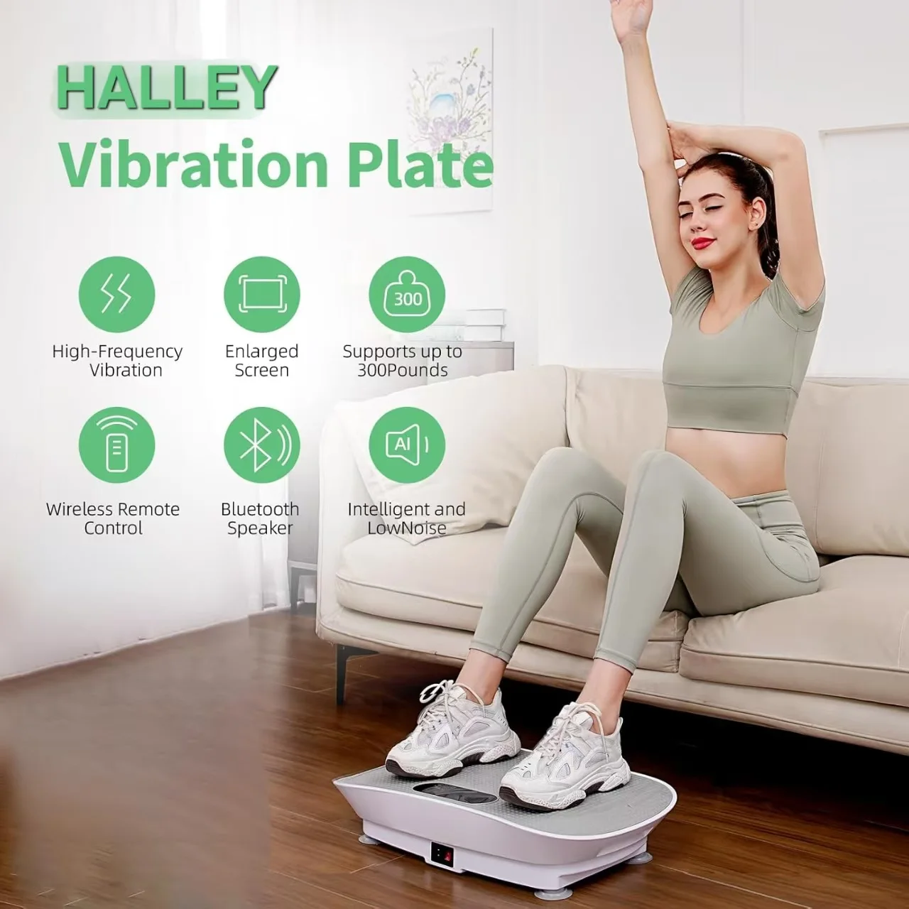 Sex Toy Vibration Plate Home Fitness Platform Exercise Machine, Whole Body  Relaxation Easily Weight Lose Vibration Machine