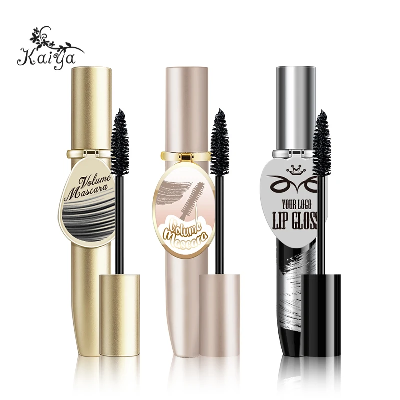 Oem Luxury Rose Gold Eyelash Makeup Long Lasting 4d Fiber No Clumpy