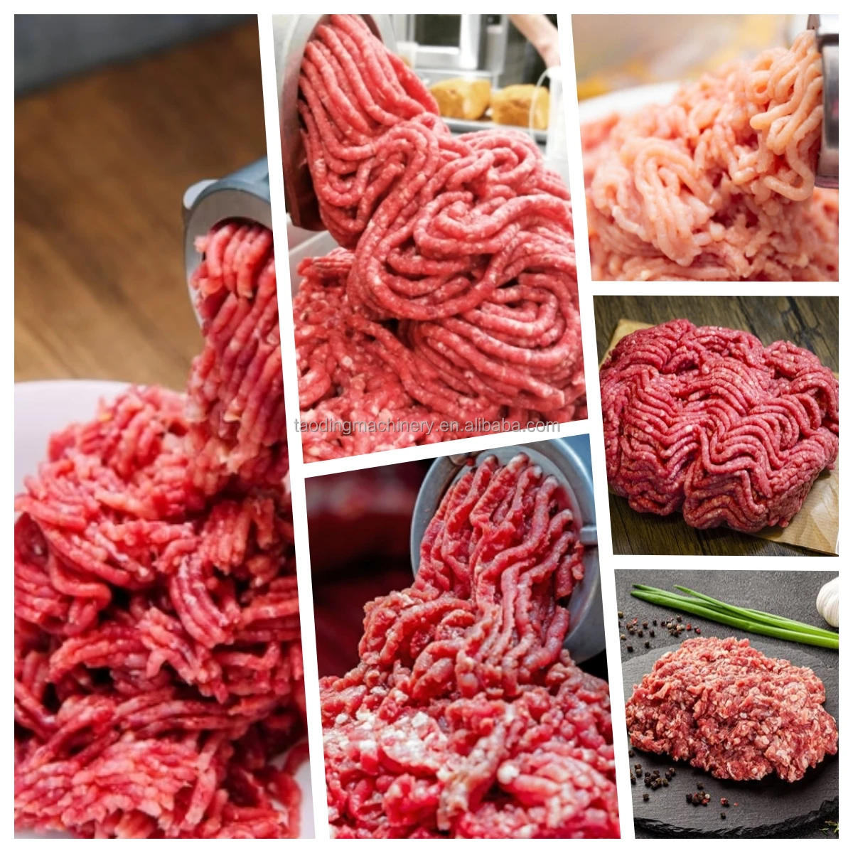 500kg/h Industrial Meat Mincer Machine Mincing Frozen Meat Grinder Pork