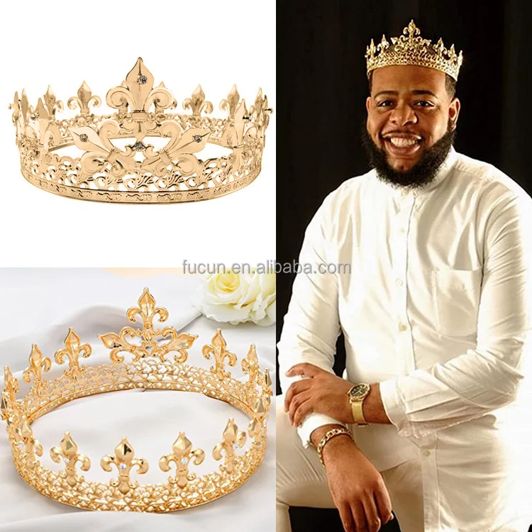 Wholesale Custom Beauty Pageant Champaign Gold Tiara Crown display picture 1