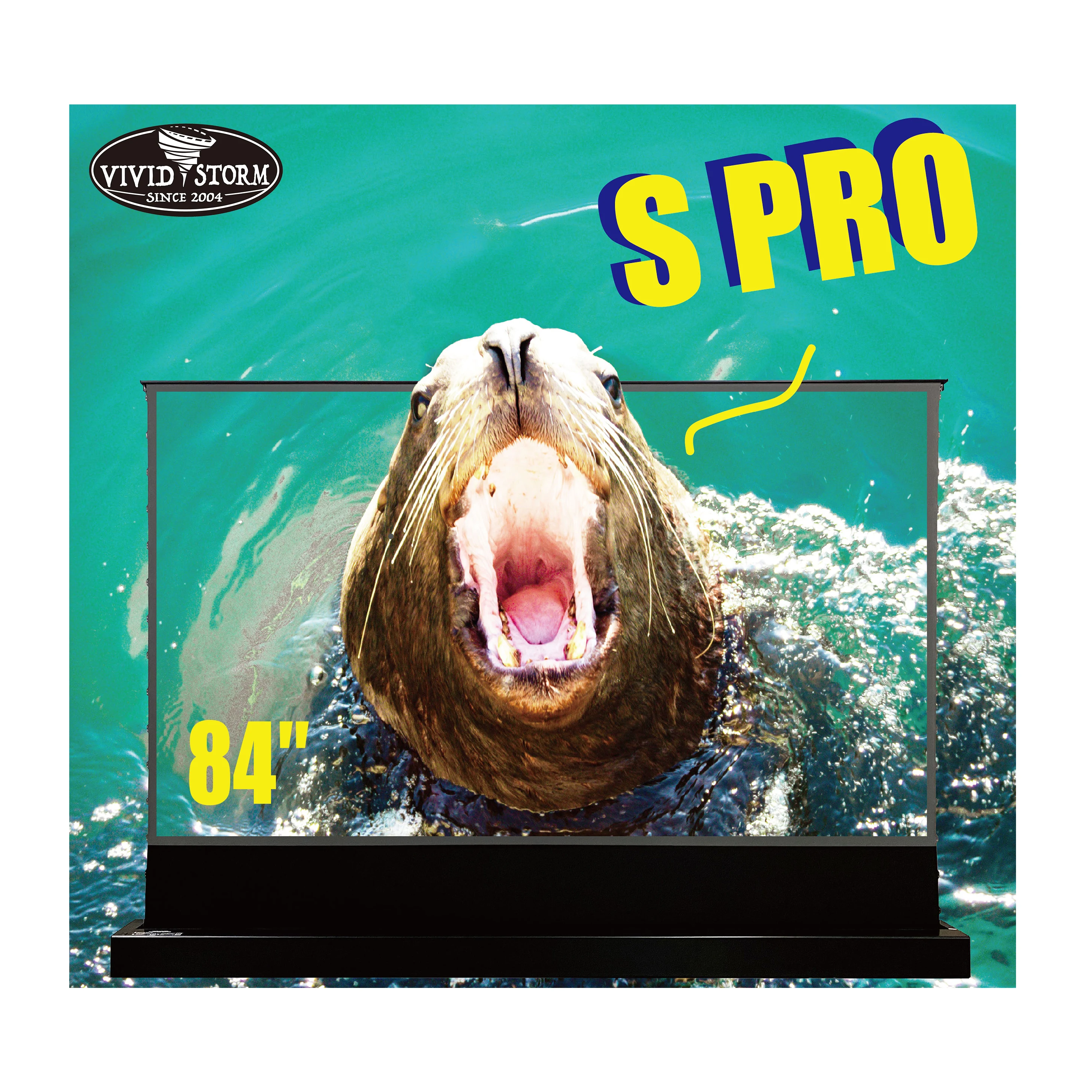 プロジェクタースクリーン 84インチ VIVIDSTORM SINCE2004 【公式通販】