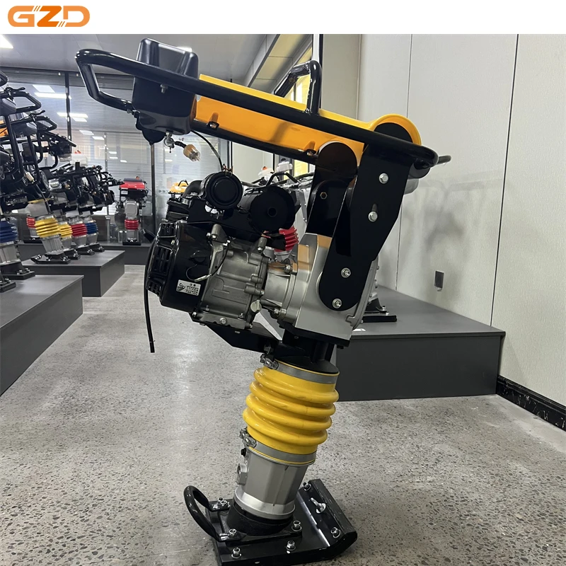 Вибрационный трамбовщик для трамбовки почвы с китайским двигателем Lifan Honda