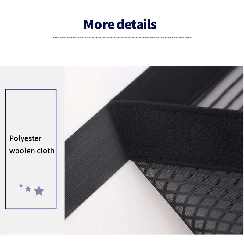 Manufacturer Wholesale Customizes Lager Size Fiberglass Magnetic Screen Door