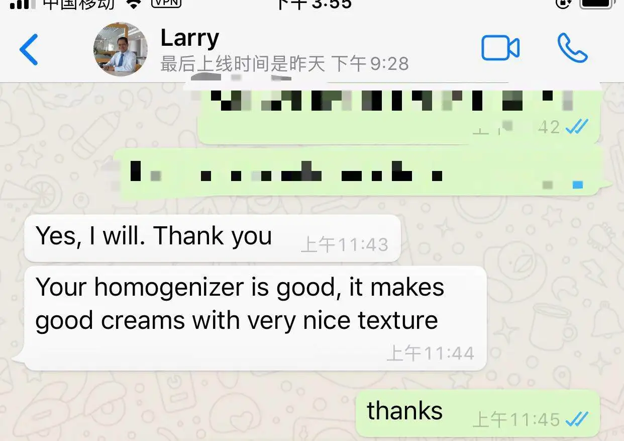 Lab High Speed Cream Homogenizer