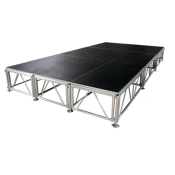 4x4ft Portable Stage Platform Drum Stage Riser Concert Stage Dj ...