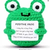 Carte positive grenouille verte17