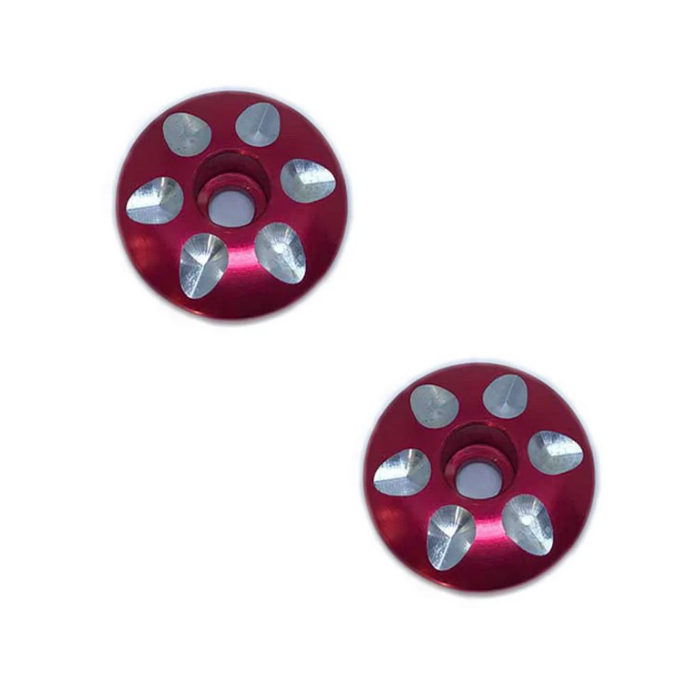 Factory Custom Cnc Turning Parts 2pcs Alloy Mountain Bike Stem Top Cap Covers Bicycle Cycling