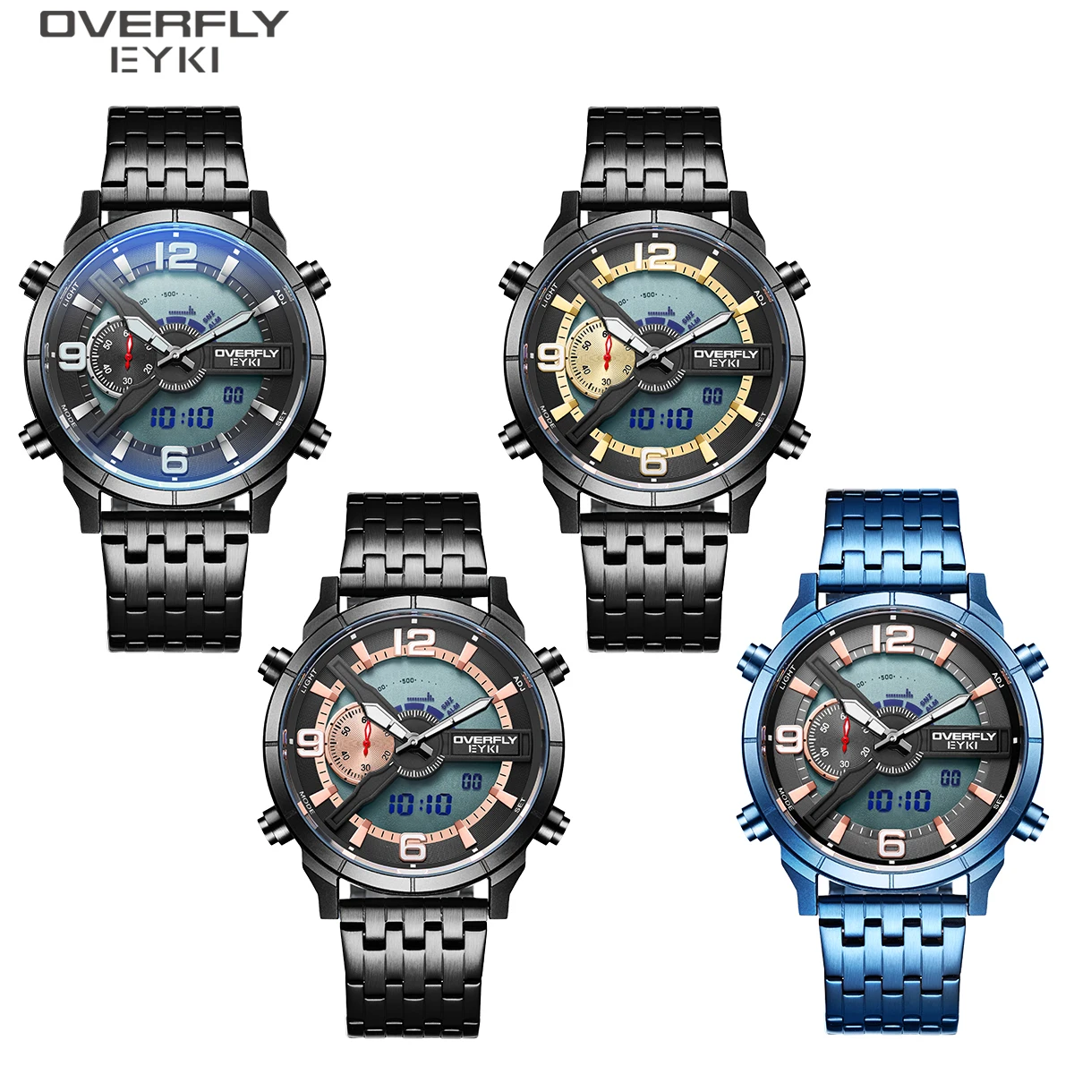 EYKI Luxury Brand Genuine Leather Strap Gold Case Analog Men's Quartz Watch  Casual Watch Men Wristwatch relogio Masculino : Amazon.in: Fashion