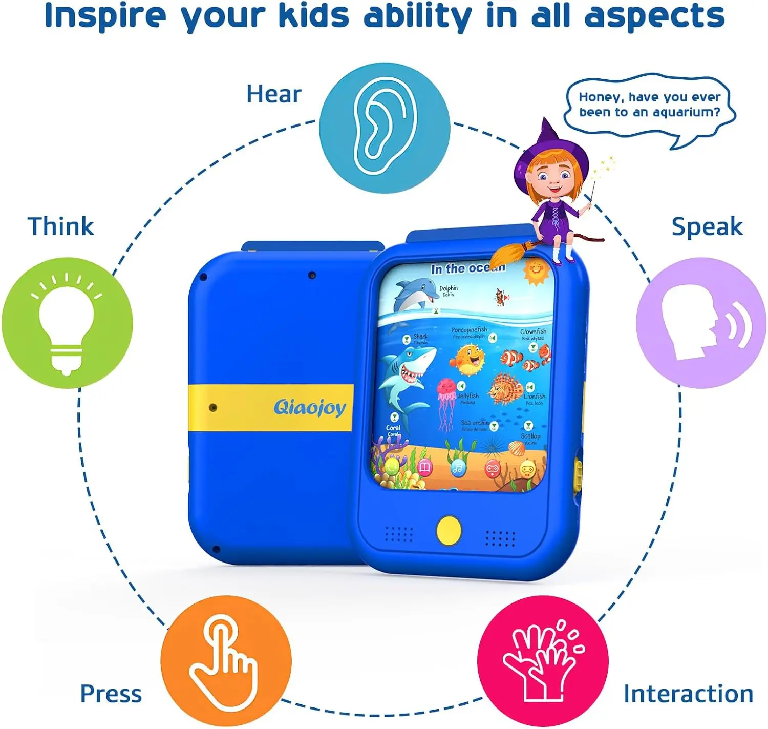 Игрушка Монтессори От 3 до 5 лет пластиковый Обучающий планшет