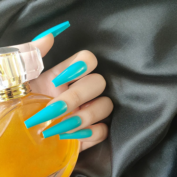 Lastrose Wholesale Artificial Fingernails Ballerina Nail Acrylic Design