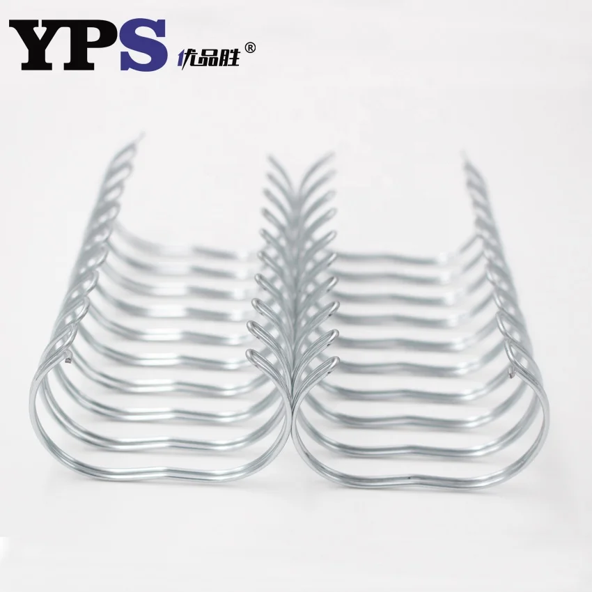 Предварительно вырезанные двойные петли с нейлоновым покрытием серебряного цвета обвязочная проволока O для мягкой обложки