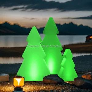 Lighted LED Lamp Luminous Outdoor Lighting Christmas Decoration for Mall Park Garden Patio Street City with Tree Design
