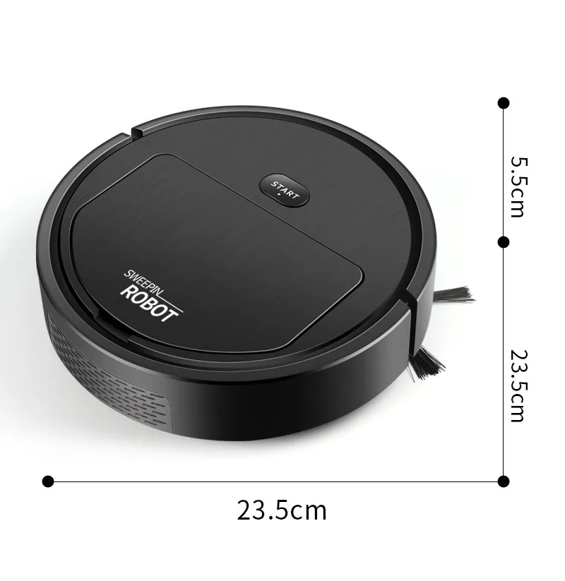 23cm New Household Intelligent Floor Vacuum Cleaner Robot Automatic ...