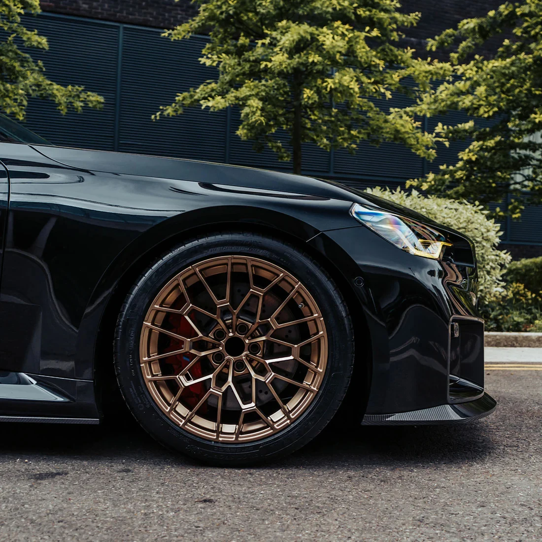 Popular Design 827m Style Alloy Wheels Golden Bronze 5x112 20 X3m Custom Forged Wheels for Bmw M4 G82 Cs Csl M 530 G80 M3 X3 I3