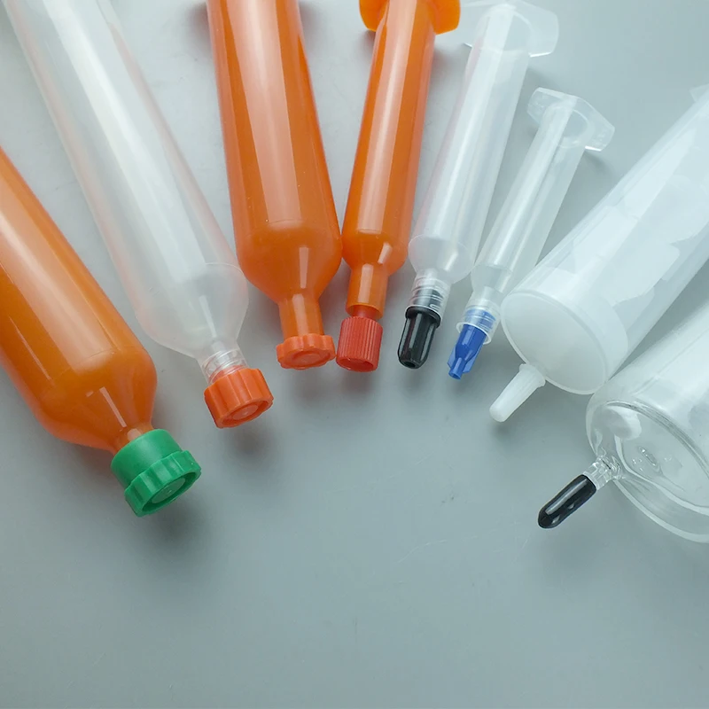 Pneumatic Syringe Stoppers Glue Syringe Stopper /Needle Tip Caps Syringe Cap Dispensing Barrel Cylinder