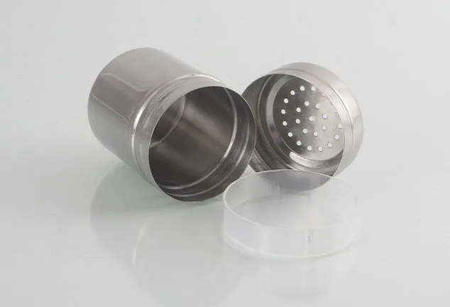 Customized Outdoor Stainless Steel Magnetic Seasoning Jar Metal Pepper Shaker for BBQ Rotisserie Seasoning Bottle supplier